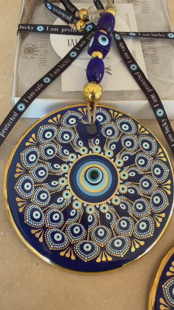 Mahar Nazar Boncuğu Duvar Süsü