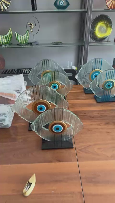 Basko Açık Mavi Nazar Boncuk Dekor