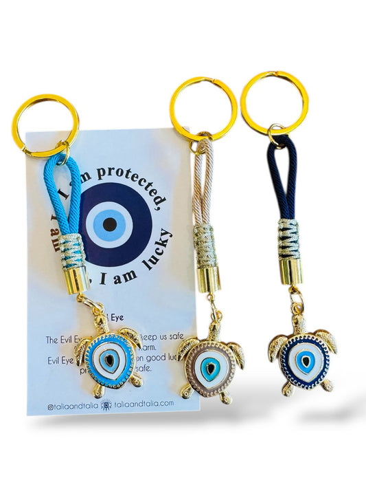 Vahe Kaplumbağa Nazar Boncuklu Anahtarlık